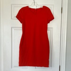 4/$20 Old Navy orange Midi Dress
